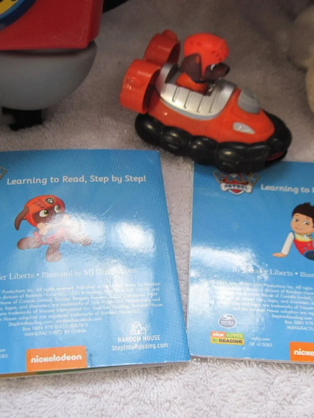 Paw Patrol Rescue Racer Zuma Hovercraft Tank Backpack Puppy NO Rescue Pet Plush!